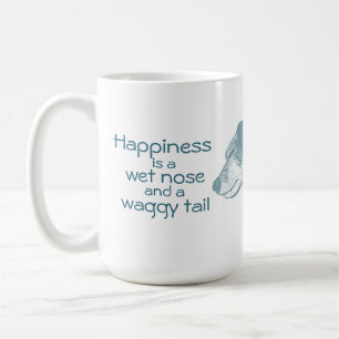 Mug Bleu hélier mug, bestiole, cadeau amoureux des chi