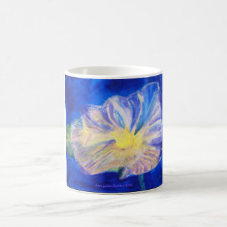 Mug bleu intense floral, diana golden hunter c 2010