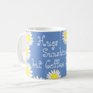 Mug Bleu Jaune et Blanc Fun Daisy Dit