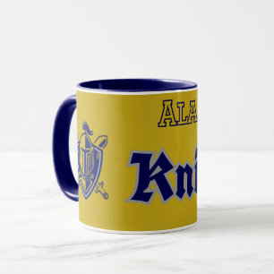 Mug Bleu Marine des Chevaliers de l'Alabama