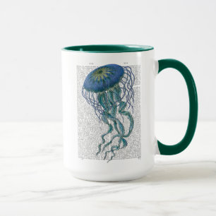Mug Bleu méduse