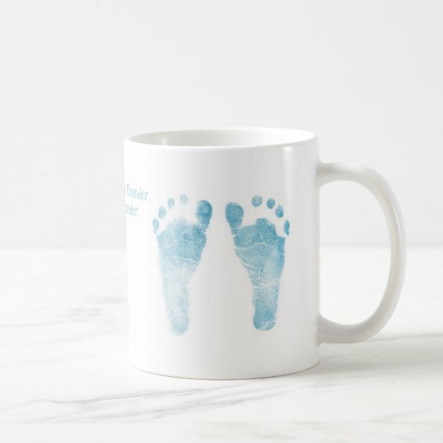 Mug Bleu parfait d'enfant de Zazzle (Droite)