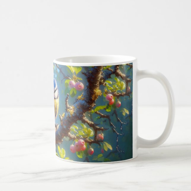 Mug Bleu Tit 1 (Droite)