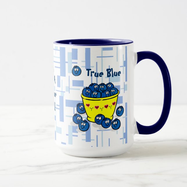Mug Bleu vrai (Droite)