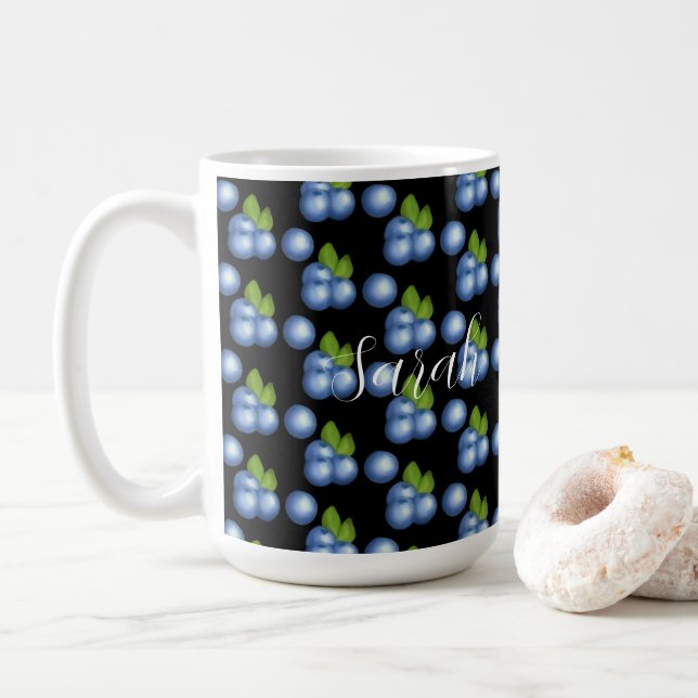 Mug Bleuets d'été très doux (Avec donut)