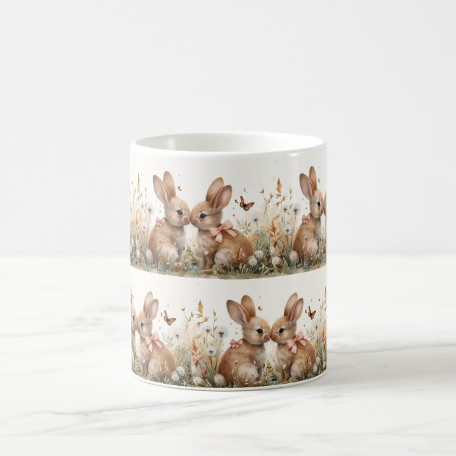 Mug Bliss de lapin printanier : Pâques lunaires (Centre)