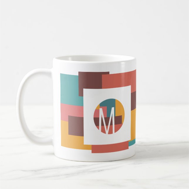 Mug Bloc de couleur initial (Gauche)