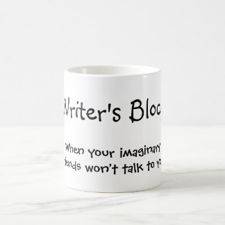 Mug Bloc de l'écrivain - Quand vos amis imaginaires MU