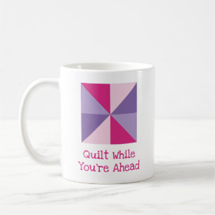 Mug Bloc de patchwork à roue dentée Quatre Couleurs de