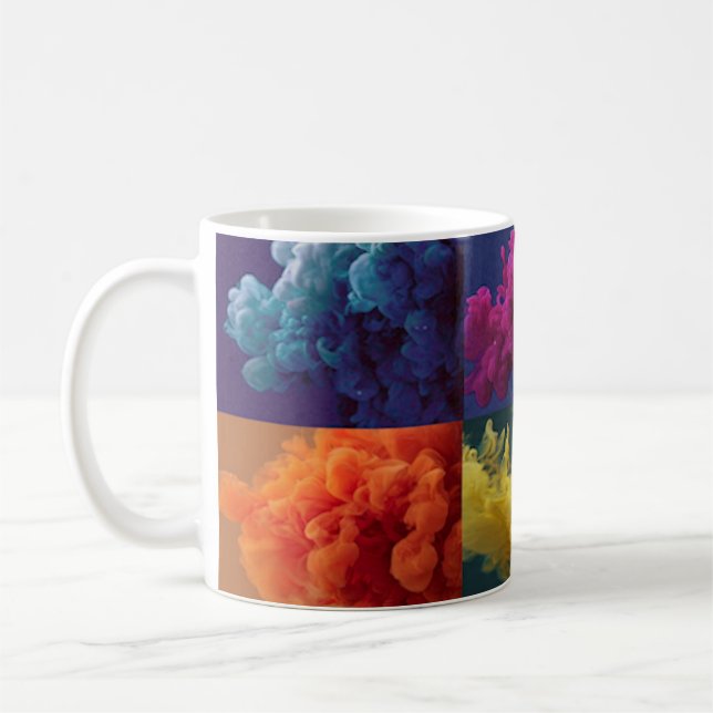 Mug blocs de couleur gras (Gauche)