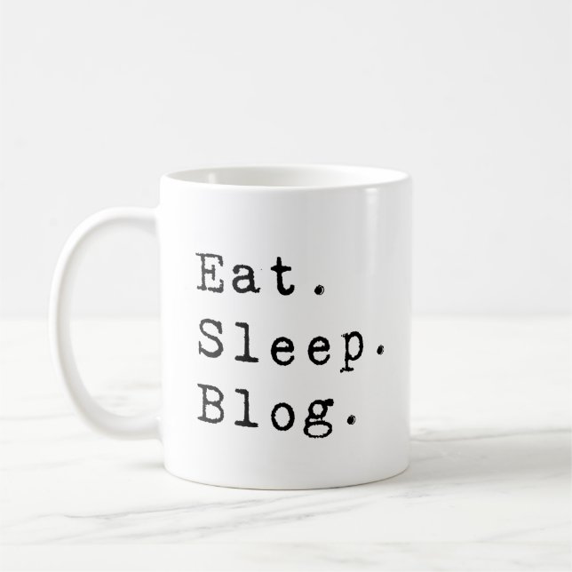 Mug Blog Eat Sleep (Gauche)