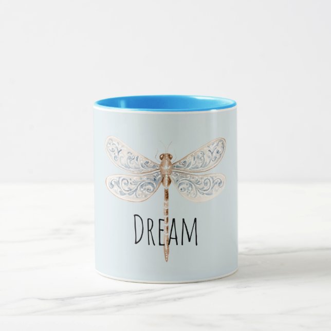 Mug Blue Dream Dragonfly (Centre)