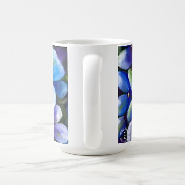 Mug Blue flower (Poignée)