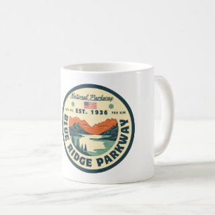 Mug Blue Ridge Parkway Scenic Byway Virginie Nord C