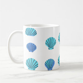 Mug Blue seashell