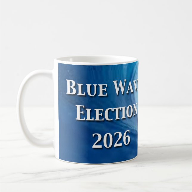 Mug Blue Wave Election 2026 (Gauche)