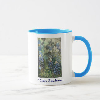 Mug Bluebonnets d'aquarelle