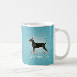 Mug Bluetick Coonhound Bonne conception d'anniversaire