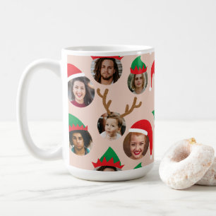 Mug Blush Pink Silly Christmas Casquette Six Photo Col