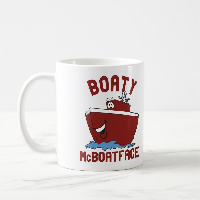 Mug Boaty McBoatface (Gauche)