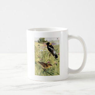 Mug Bobolinks, marguerites et trèfle rose