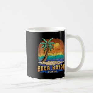 Mug Boca Raton Floride Vintage Souvenir détendu