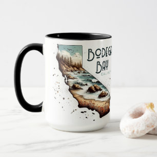 Mug Bodega Bay California Souvenir Cadeau