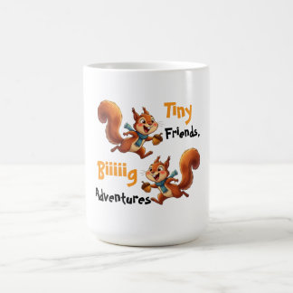 Mug Body bébé écureuils mignons,