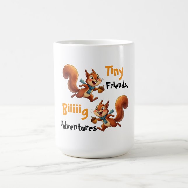 Mug Body bébé écureuils mignons, (Centre)