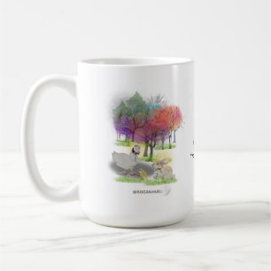 Mug Boganhues Pipa & Marlow Imprimé