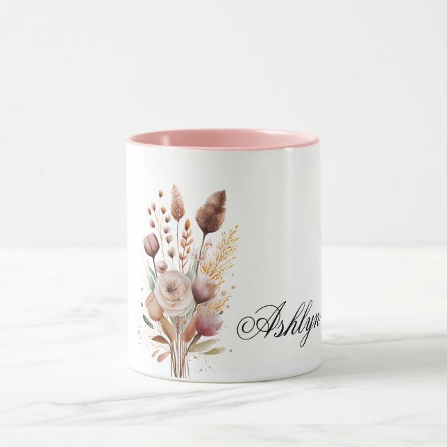 Mug Boho Blush Floral (Centre)