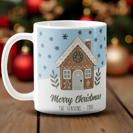 Mug Boho Cookie House Snowflakes Famille