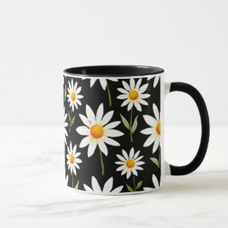Mug Boho Daisy Floral-Minimaliste Printemps Fleur Aest