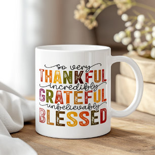 Mug Boho d'automne couleur Thanksgiving Inspiration