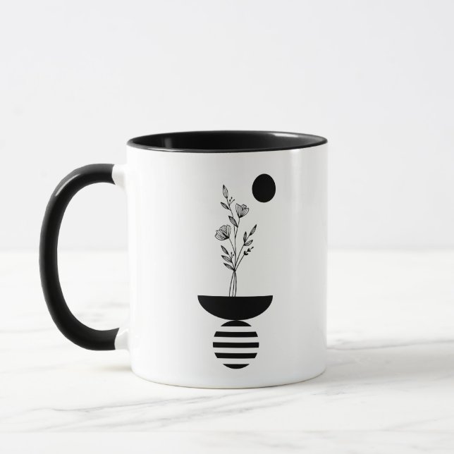 Mug Boho Elegant Flower (Gauche)