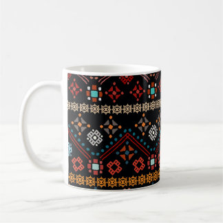 Mug Boho Ethnique : Tribal Coloré Sans Couleur.