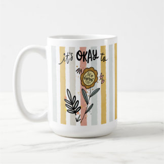 Mug Boho Floral C'est Okay D'être Différent