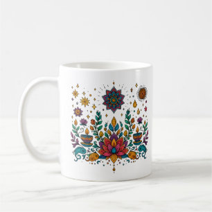 Mug Boho Lotus Mind Art