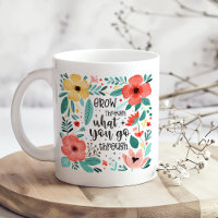 Boho Pastel Fleurs sauvages Inspirational Self-Car