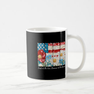 Mug Boho Terrain Floral De La Liberté En Raison Du Bra