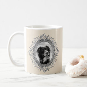 Mug Boire Café Be Joyeux Festif Argent Frame Photo