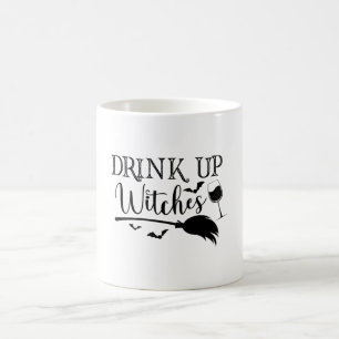 Mug Boire des sorcières Halloween Drôle Slogan