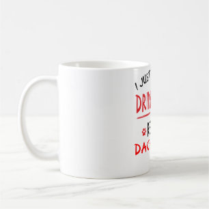 Mug Boire du vin et de l'amour Dachshunds Funny Dachsh