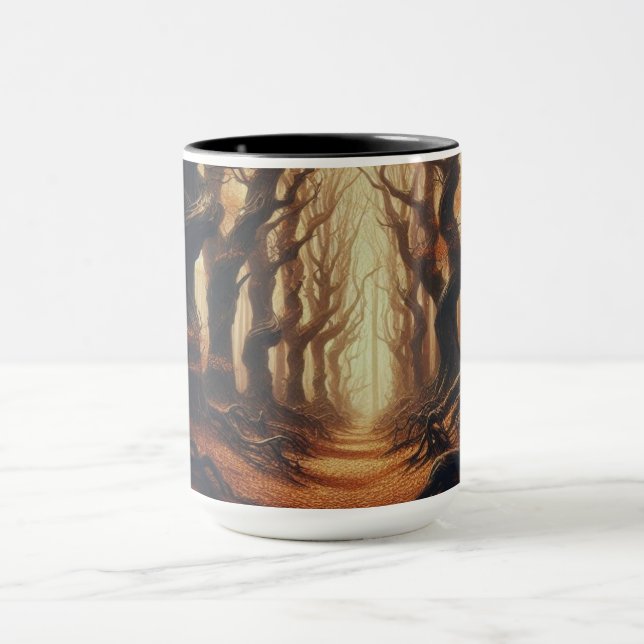 Mug Bois d'automne gothique (Centre)