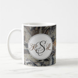 Mug Bois de Conduite photo Fancy Nature initiale