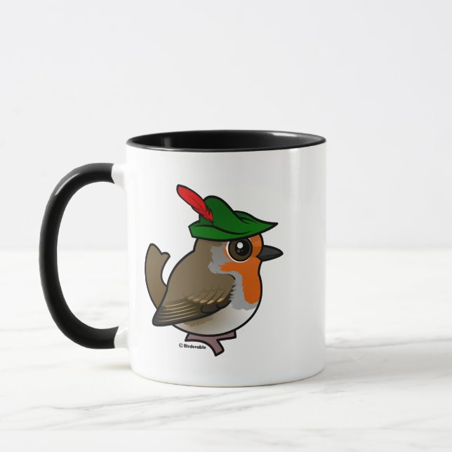 Mug Bois Robin Européen Birdorable (Gauche)
