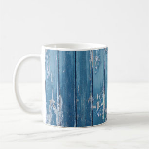 Mug Bois turquoise et marron