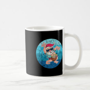 Mug Boisson de Noël au coco Santa Eau océanique vintag
