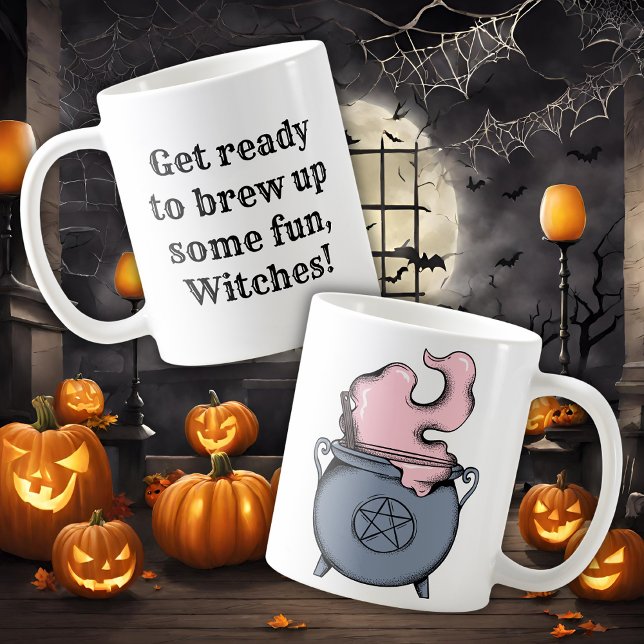 Mug Boisson de sorcière drôle pour Halloween (Créateur téléchargé)