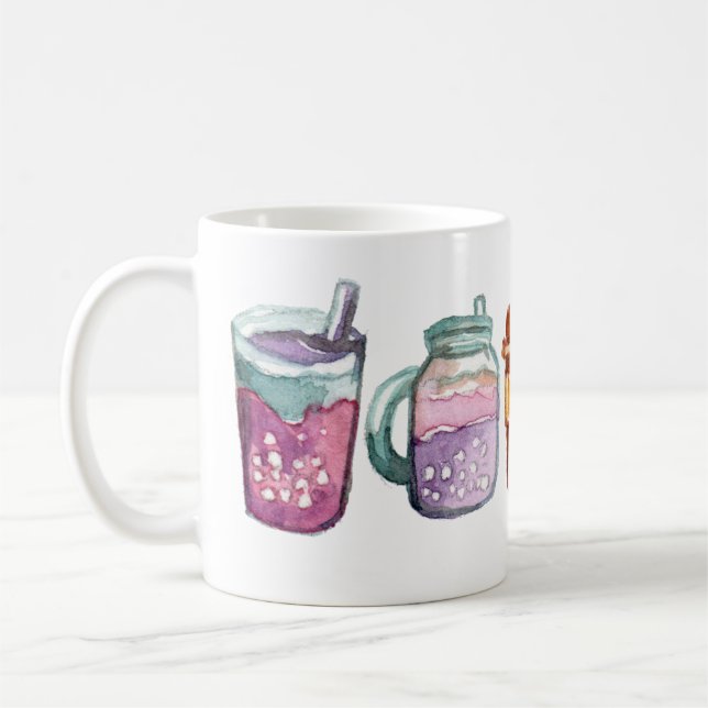 Mug Boissons colorées (Gauche)